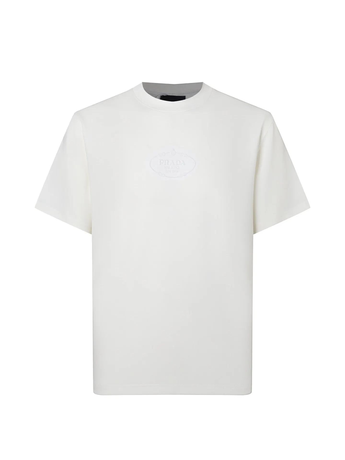 PRADA 棉质 字母 Logo 短袖T恤 休閒百搭款