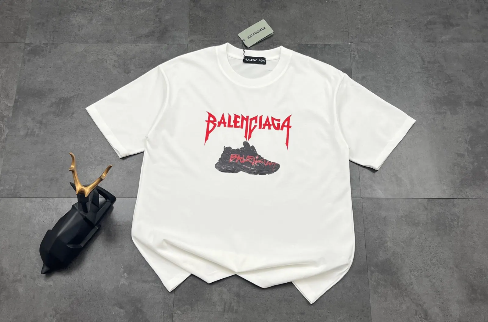 Balenciaga Cotton Logo Style