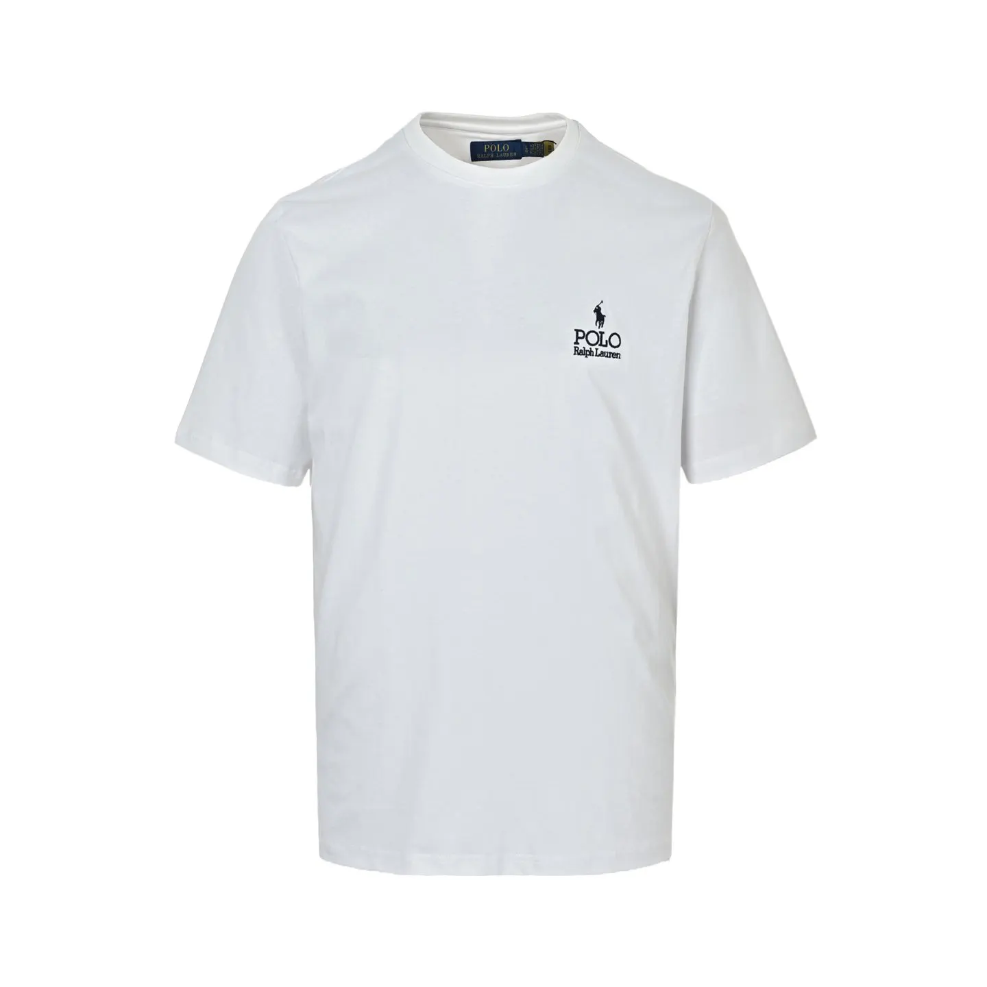 Ralph Lauren Logo Embroidery Short Sleeve T-Shirt Daily Versatile Style Image 1 Ralph Lauren Logo Embroidery Short Sleeve T-Shirt Daily Versatile Style Image 1