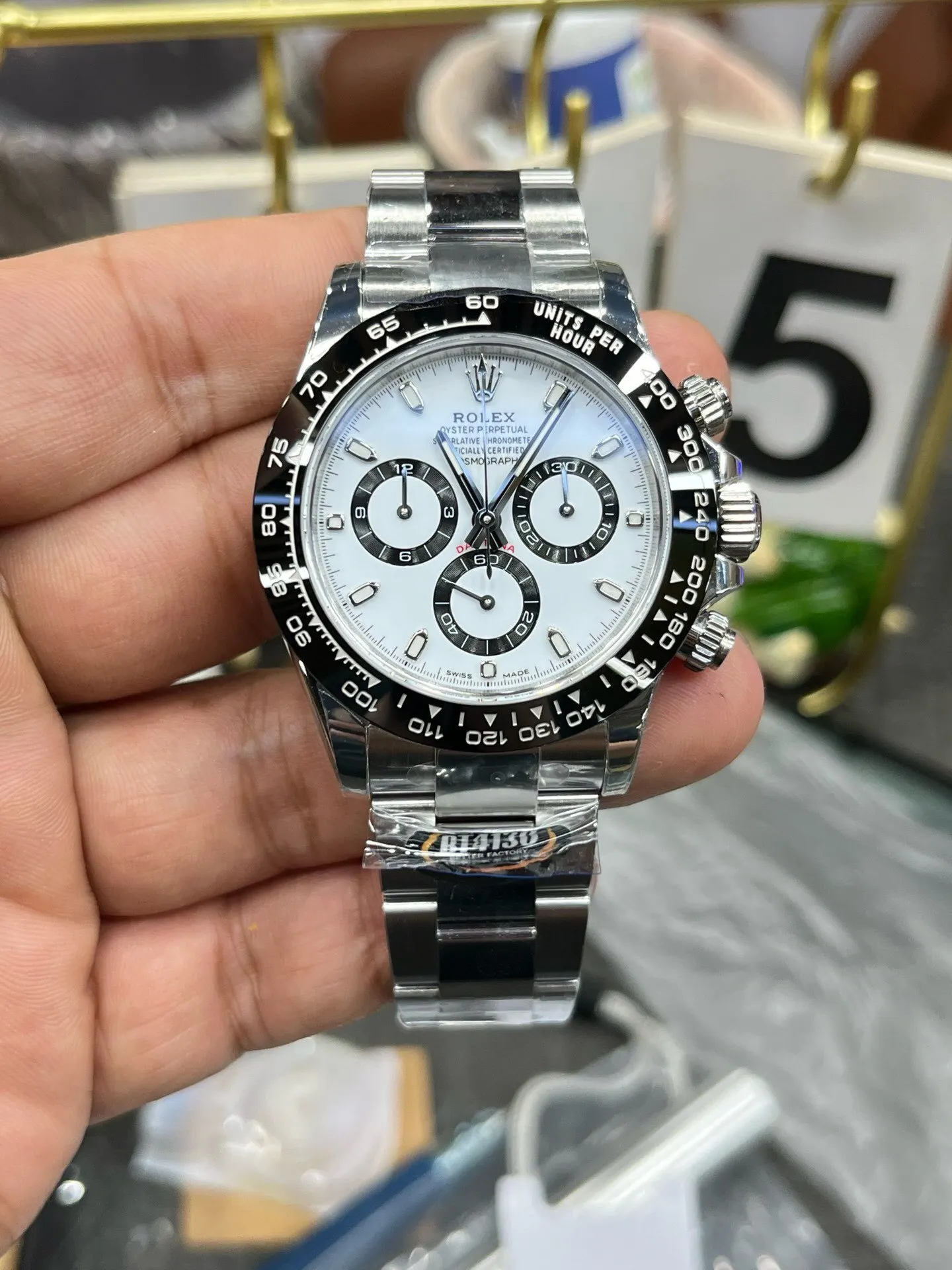 Rolex bt劳力士迪通拿系列 熊猫迪 手錶 經典腕表款