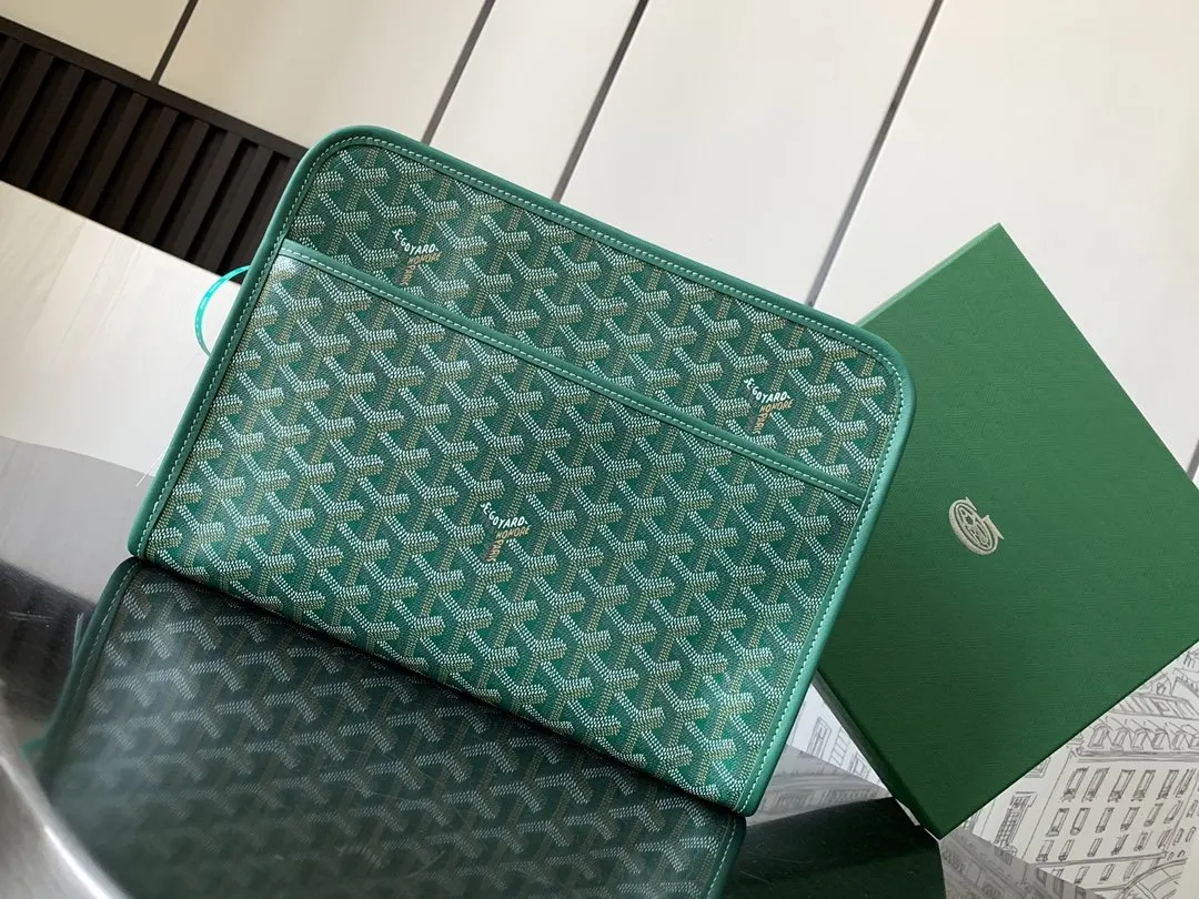 Goyard 綠色 化妝包 便携收納款