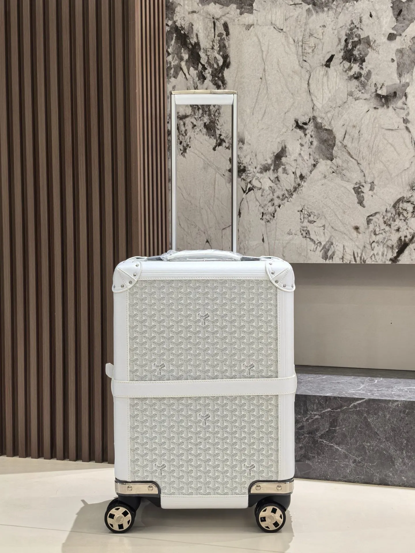 Goyard 戈雅 寸登机箱 全手工精心打造 行李箱 旅行拉杆款 輕便出行款