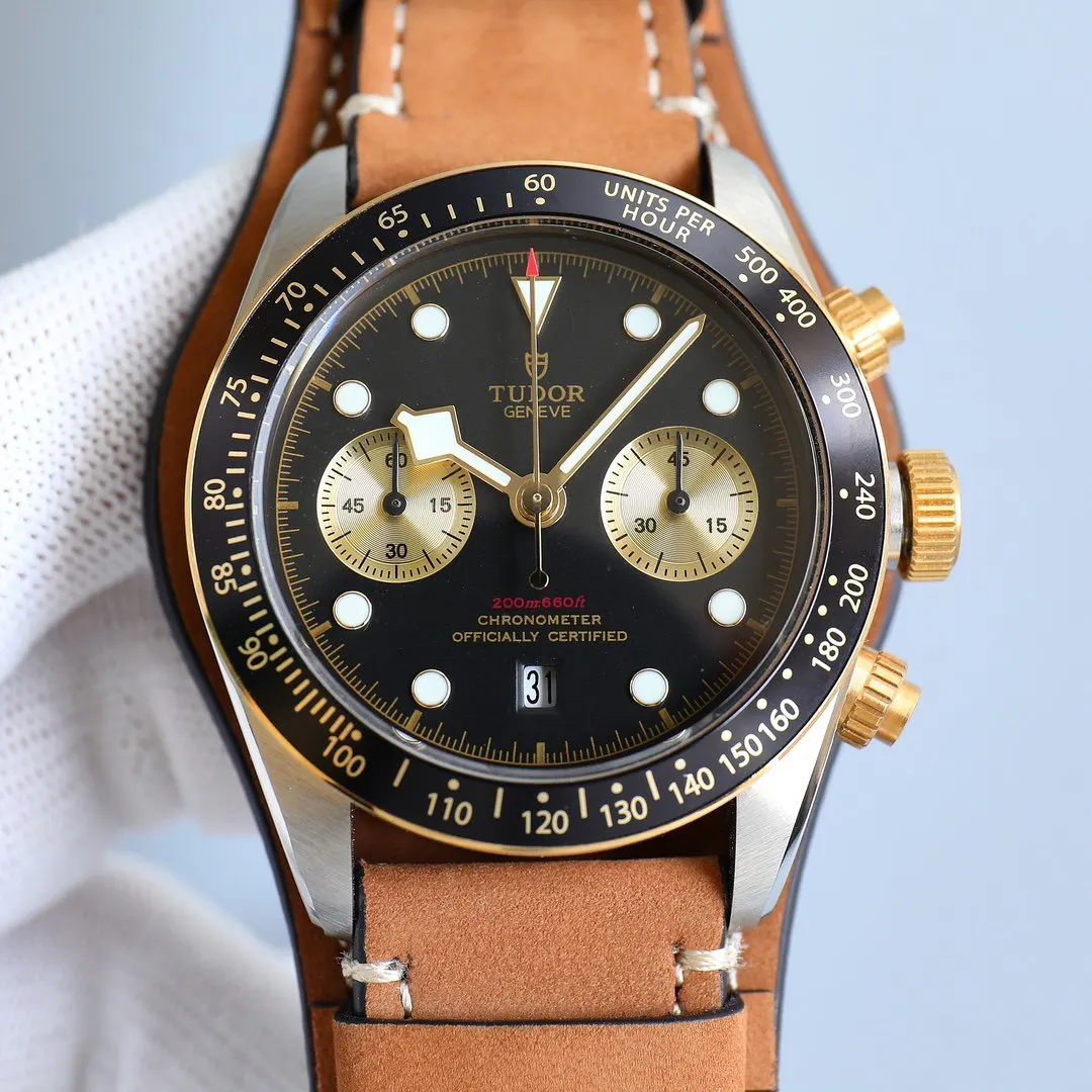 Tudor 帝舵 碧湾计时型 Black Bay Chrono 手錶 經典腕表款