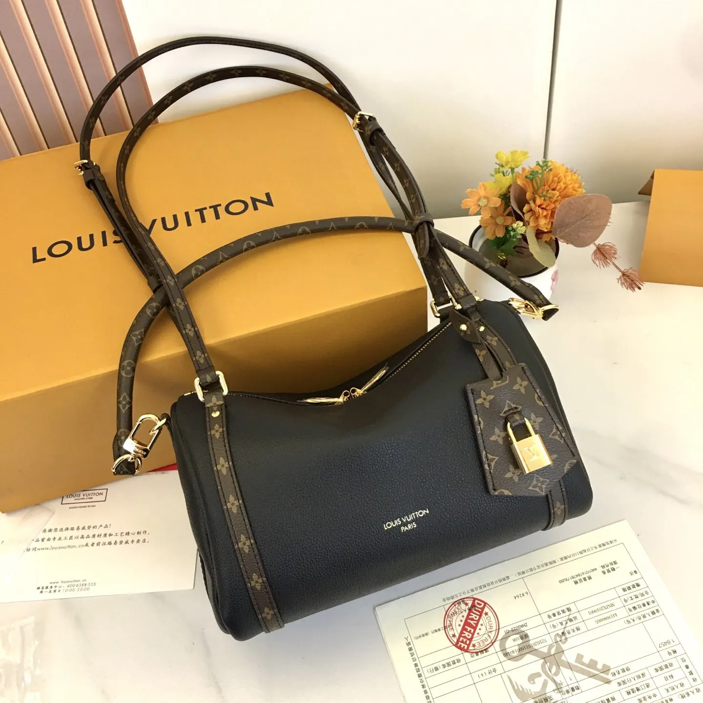 LV Keepall 牛皮 旅行袋 大容量旅行款