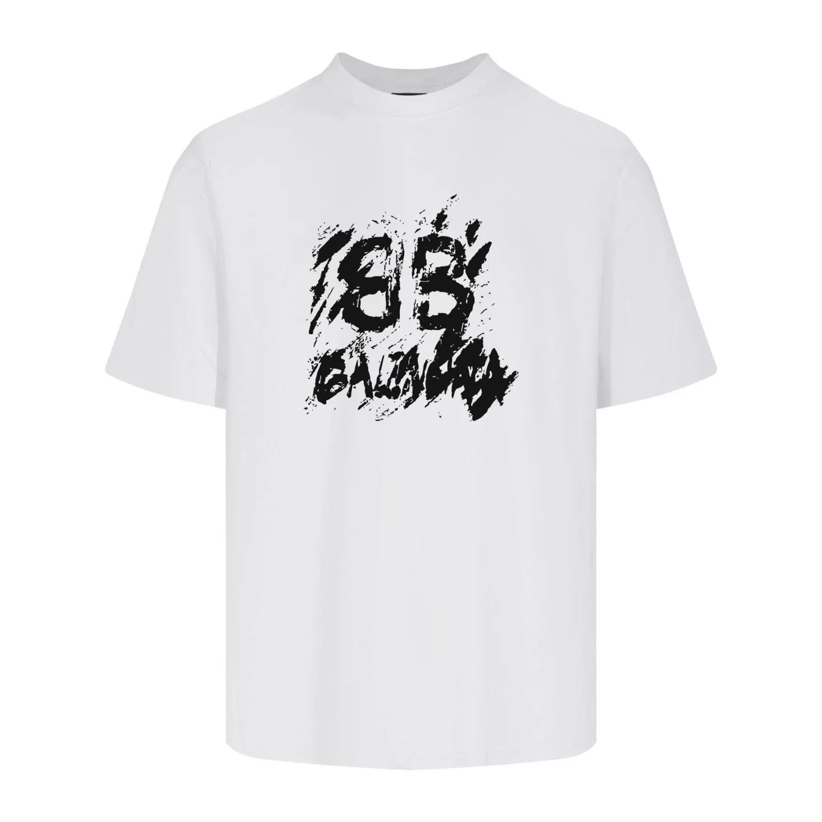 Balenciaga 黑色 短袖T恤 宽松休閒款