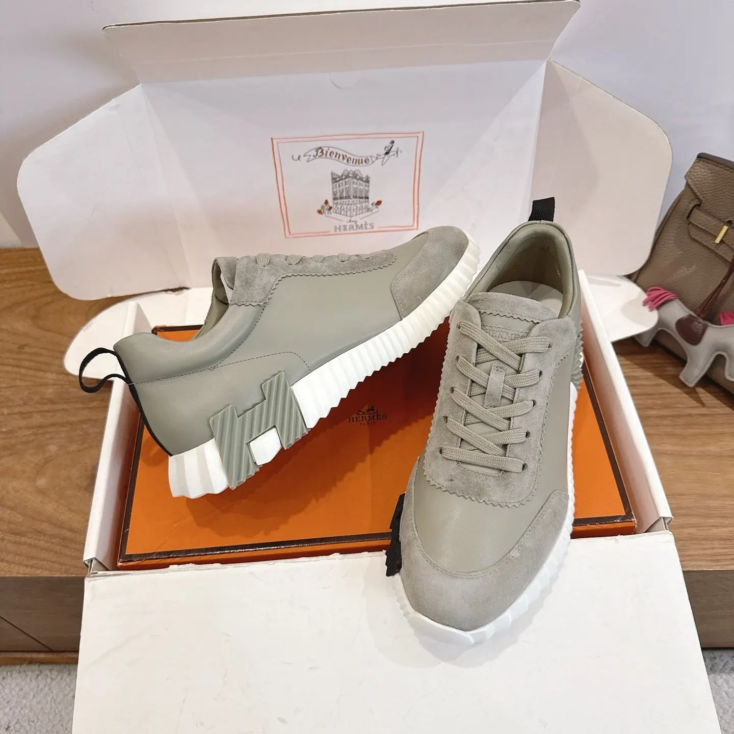 Hermes SS Sneakers Casual Versatile