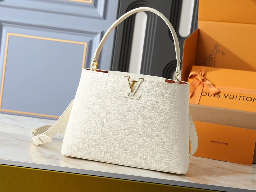 LV Capucines 牛皮 收納包 旅行收納款