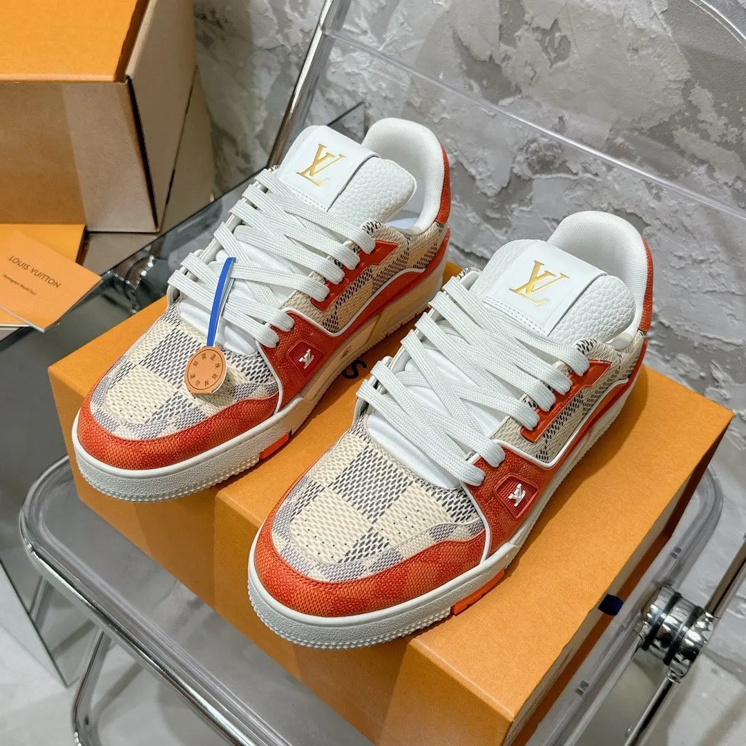 LV Monogram Sneakers Casual Versatile
