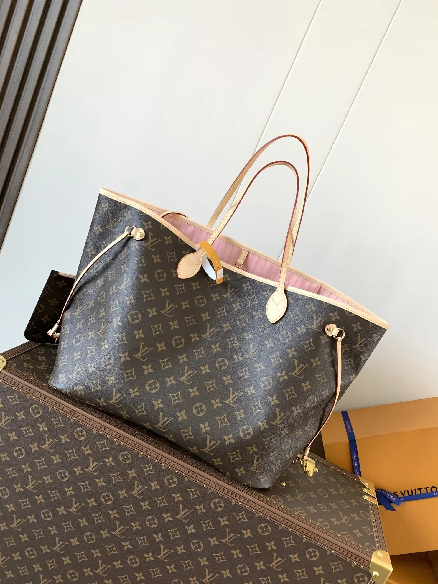 Neverfull 牛皮 托特包 大容量托特款