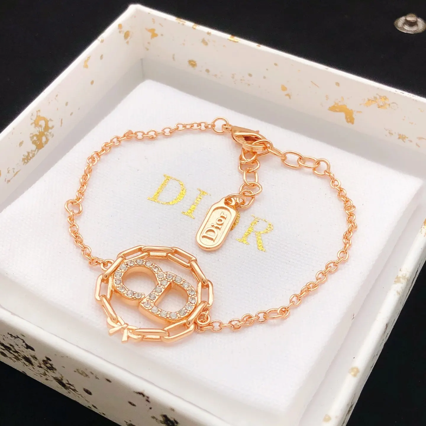 Dior 金色 手链