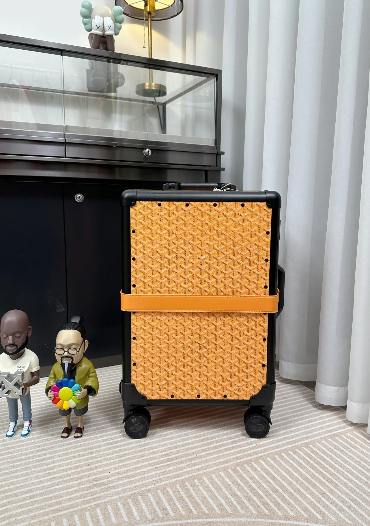 Goyard 戈雅 行李箱 拉杆箱 時尚新宠 復古形的 旅行拉杆款 輕便出行款