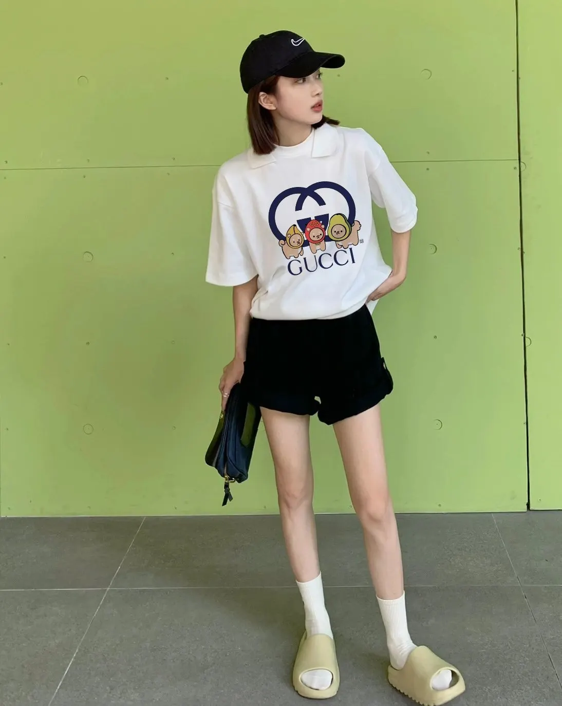 Gucci Logo印花短袖T恤
