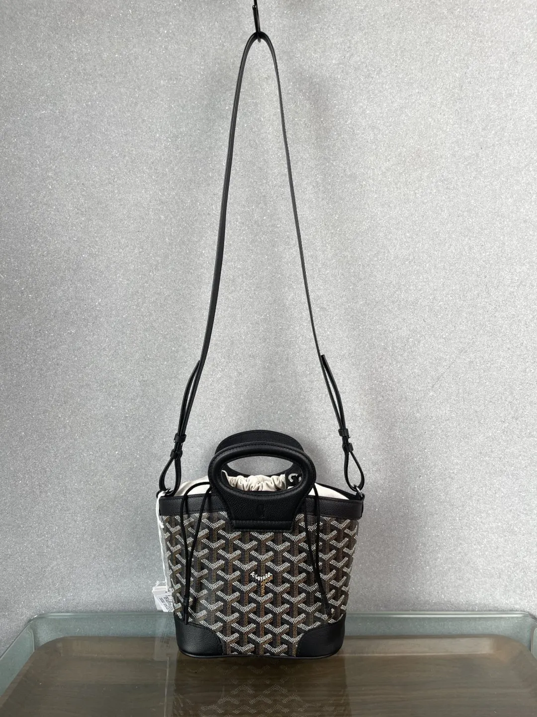 Goyard 黑色 皮革 水桶包 休閒水桶款