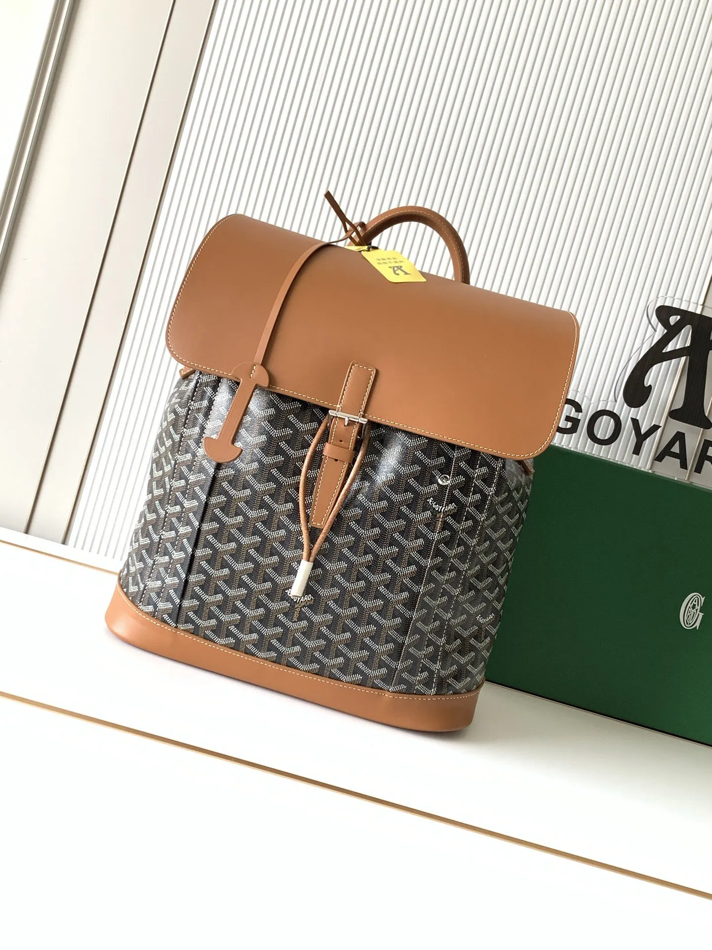 Goyard 黑色 棕色 雙肩包 实用雙肩款
