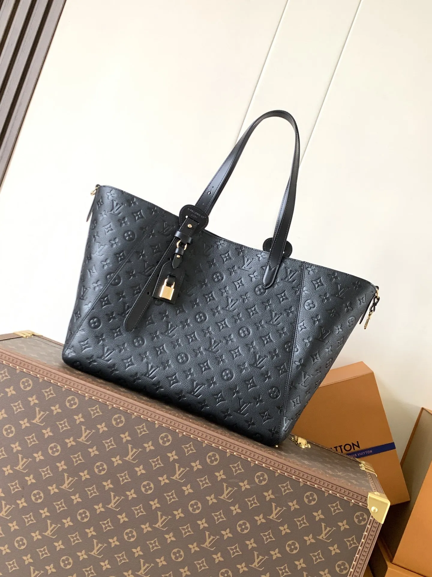 Black Tote Bag Leather