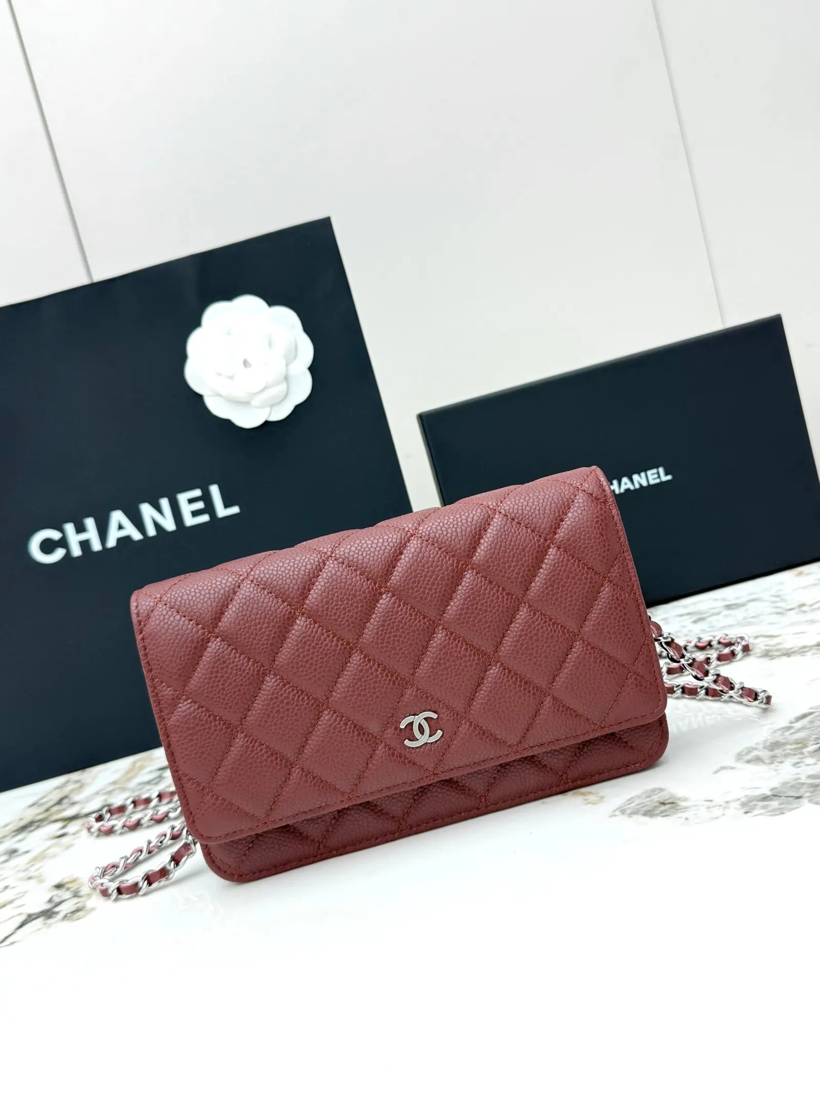 Chanel Chain Bag Leather