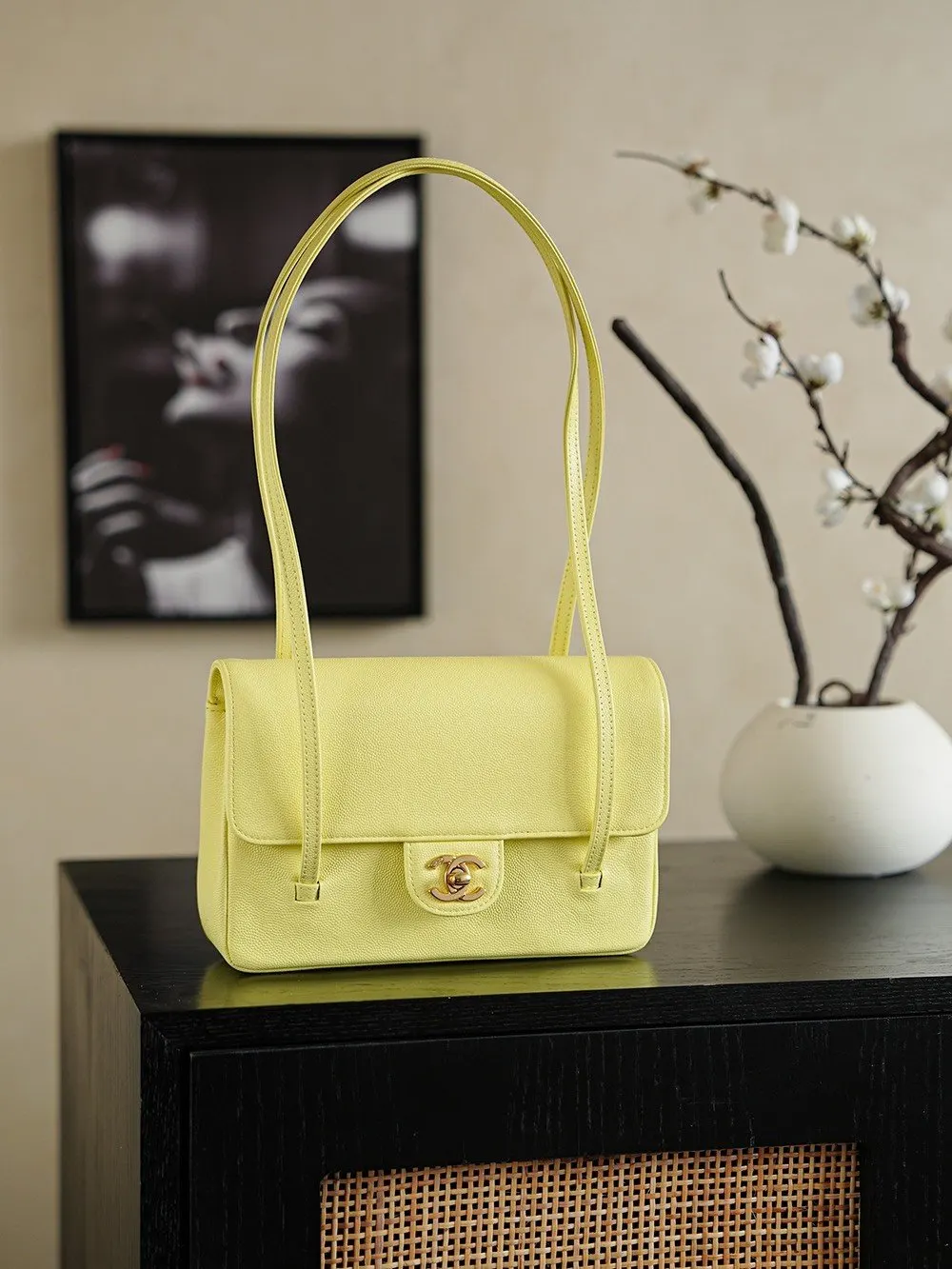 Hobo Shoulder Bag Vintage Leather