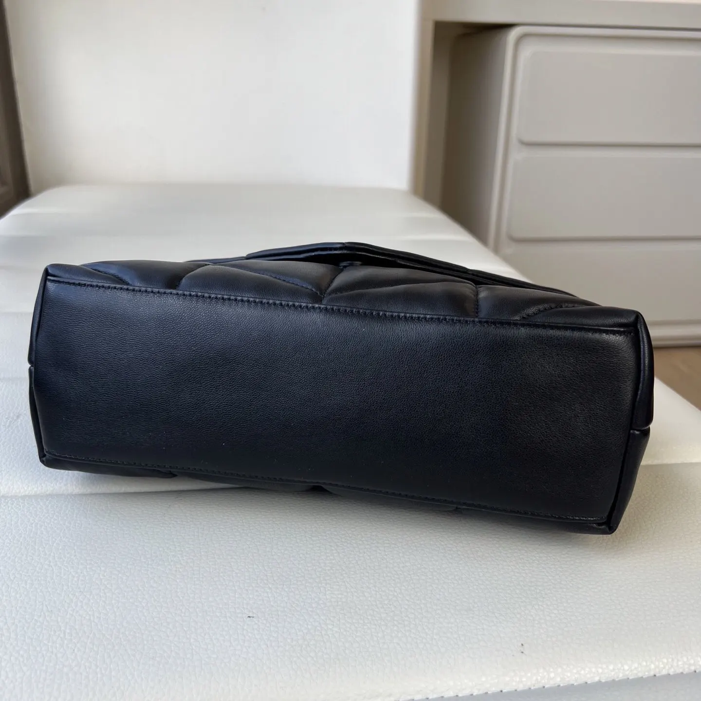 YSL 銀色 羊皮 鏈條包 精致鏈條款