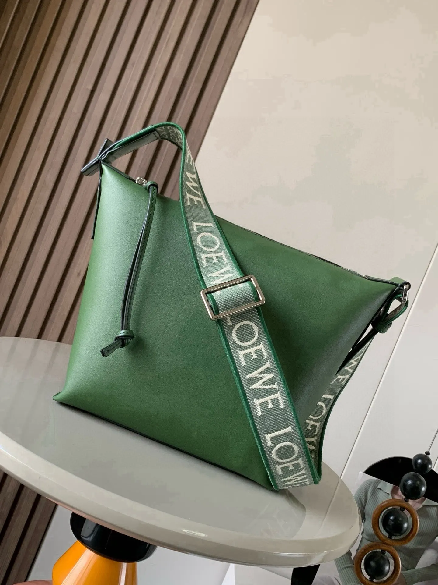 Hobo Shoulder Bag Vintage Leather