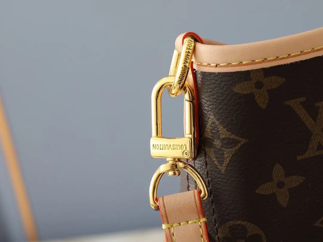 Neverfull 老花 金色 帆布 單肩包 日常單肩背款