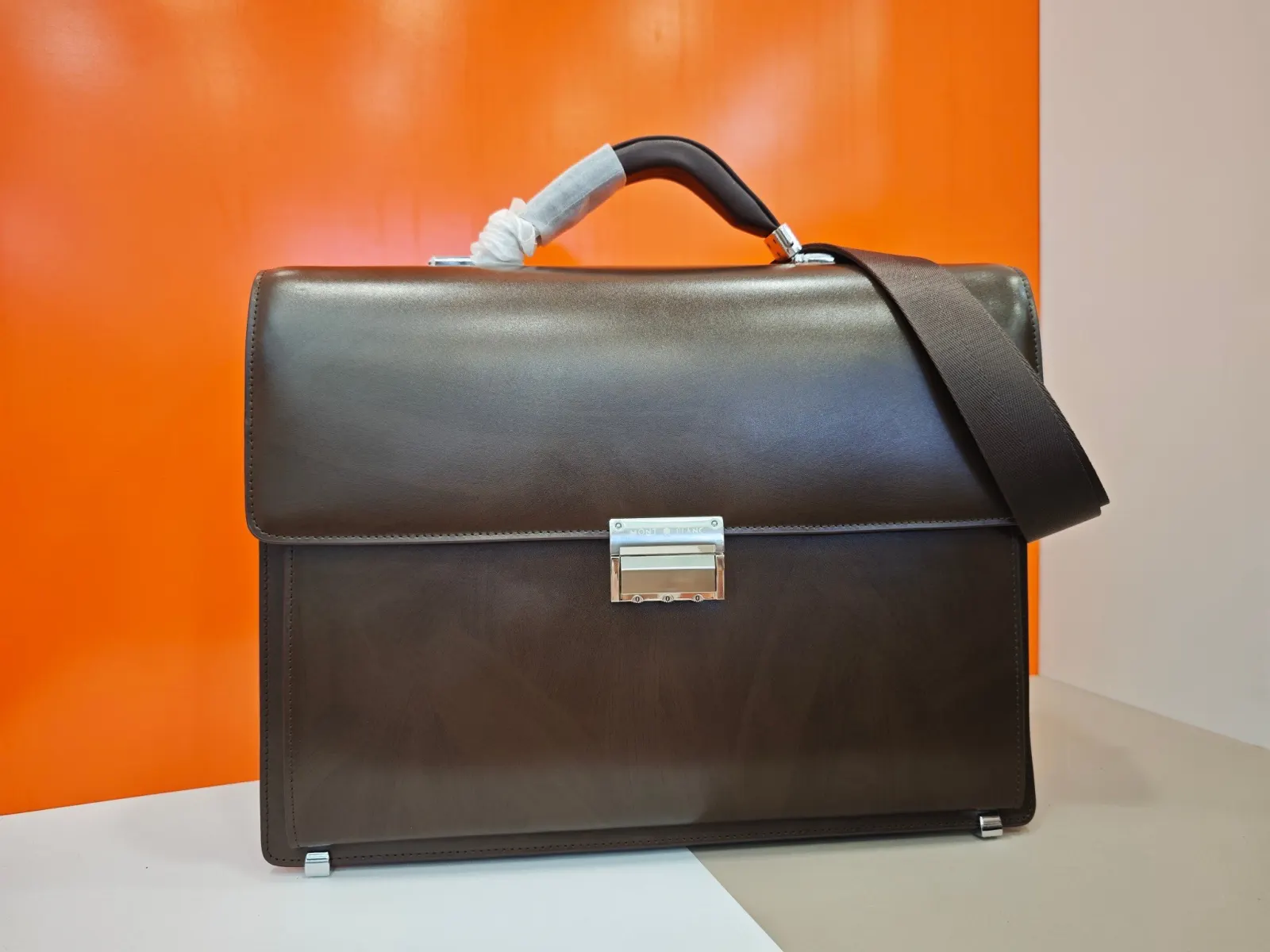 Briefcase Business Commuter Leather