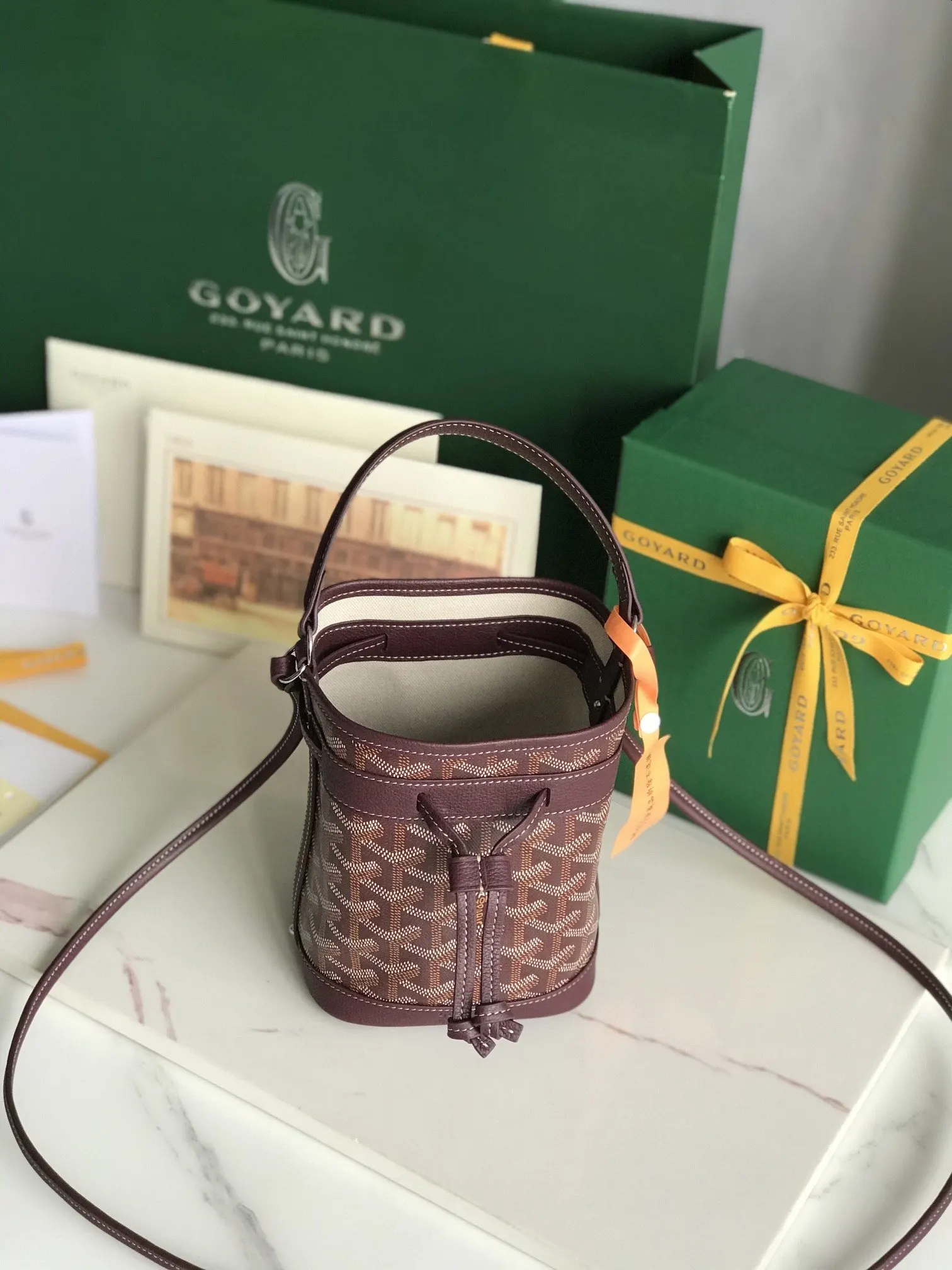 Goyard 皮革 × ×鼎鼎戈雅 水桶包 休閒水桶款