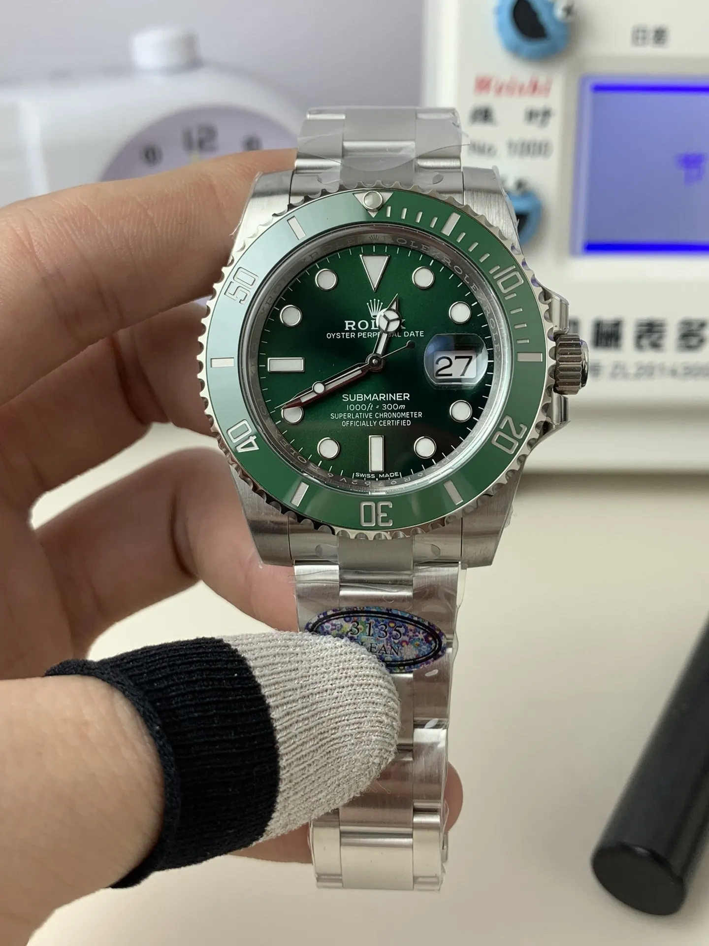 Rolex 专供大厂出品 clean 劳力士綠水鬼 手錶 經典腕表款