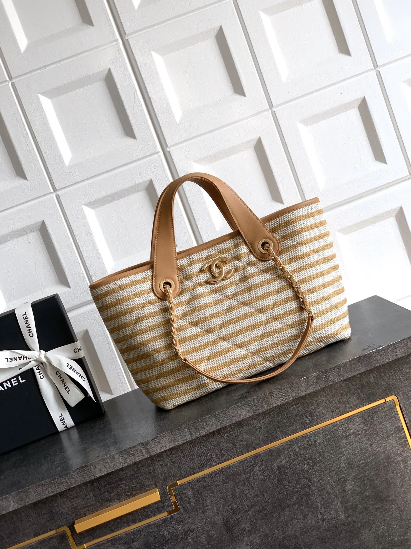 Brown Chain Bag