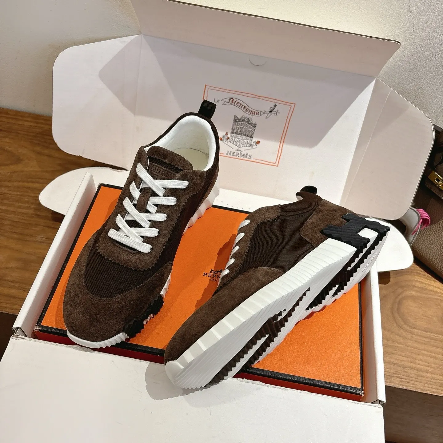 Hermes SS Sneakers Casual Versatile