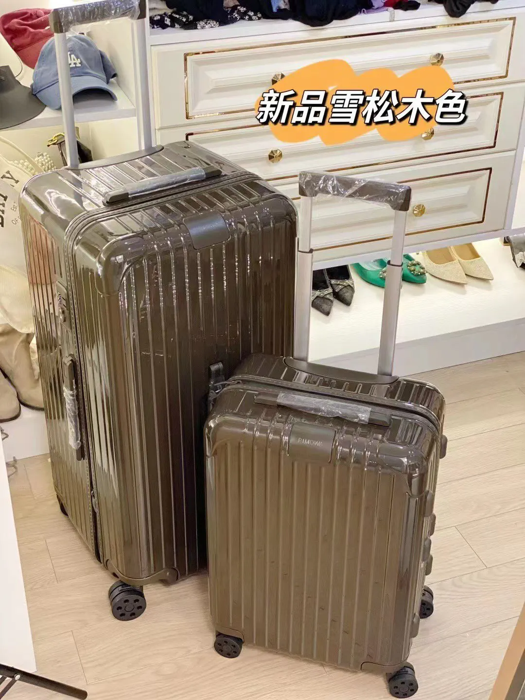 黑色 白色 Essential 系列 原Salsa的 行李箱 旅行拉杆款 輕便出行款