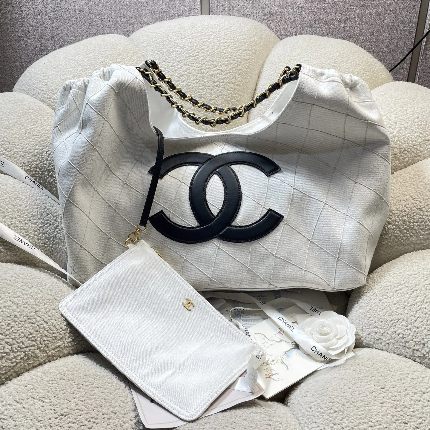 White Tote Bag Canvas