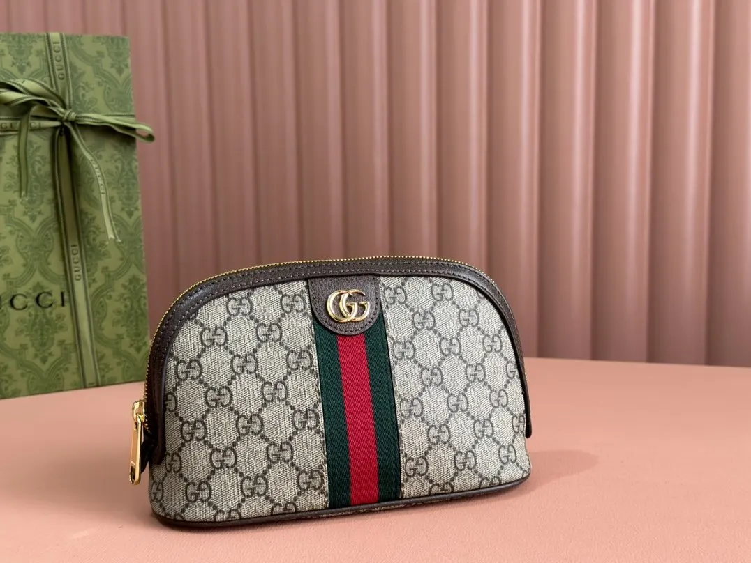 Cosmetic Pouch Leather