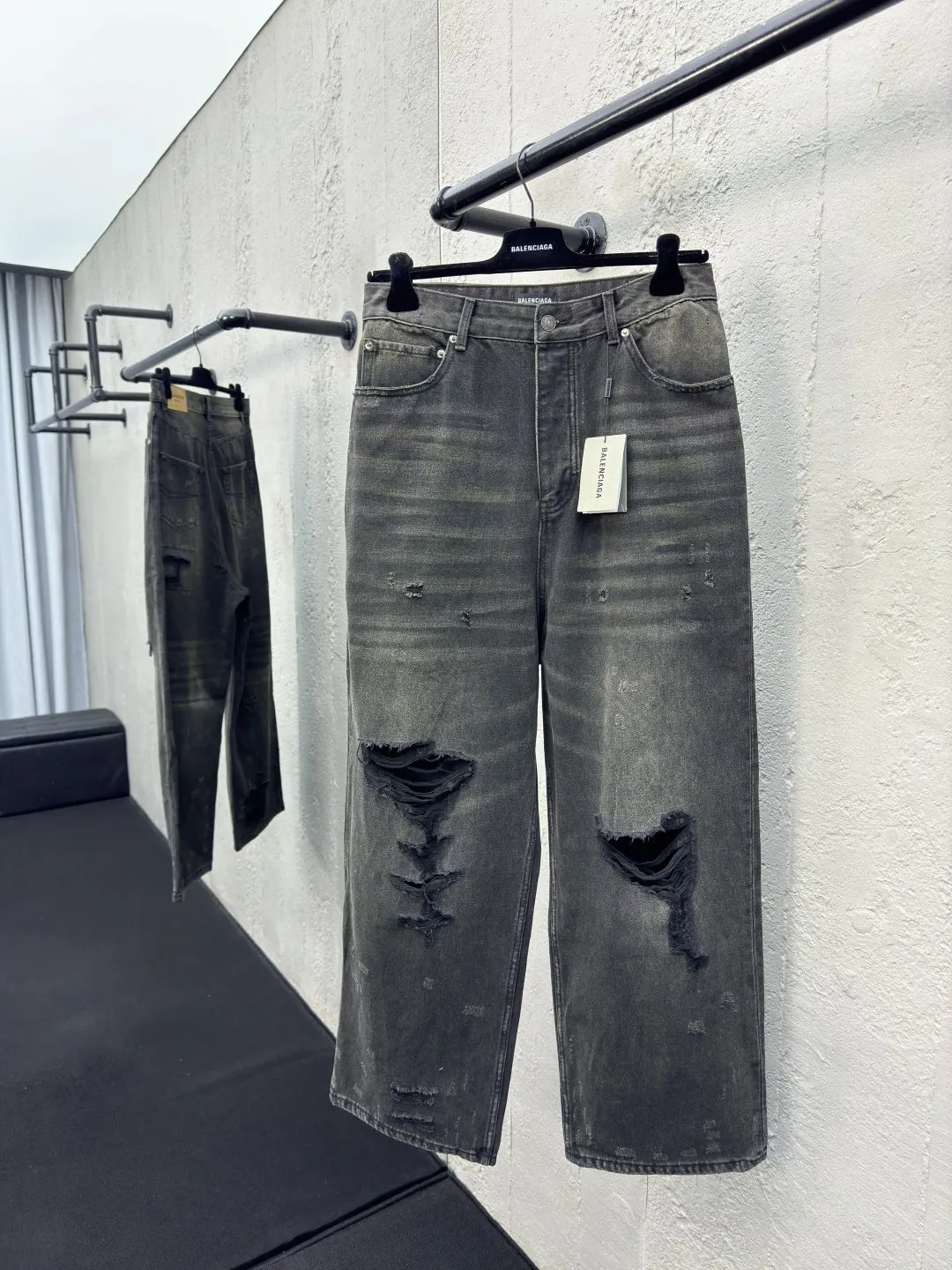 Balenciaga 牛仔 牛仔裤 街頭休閒款