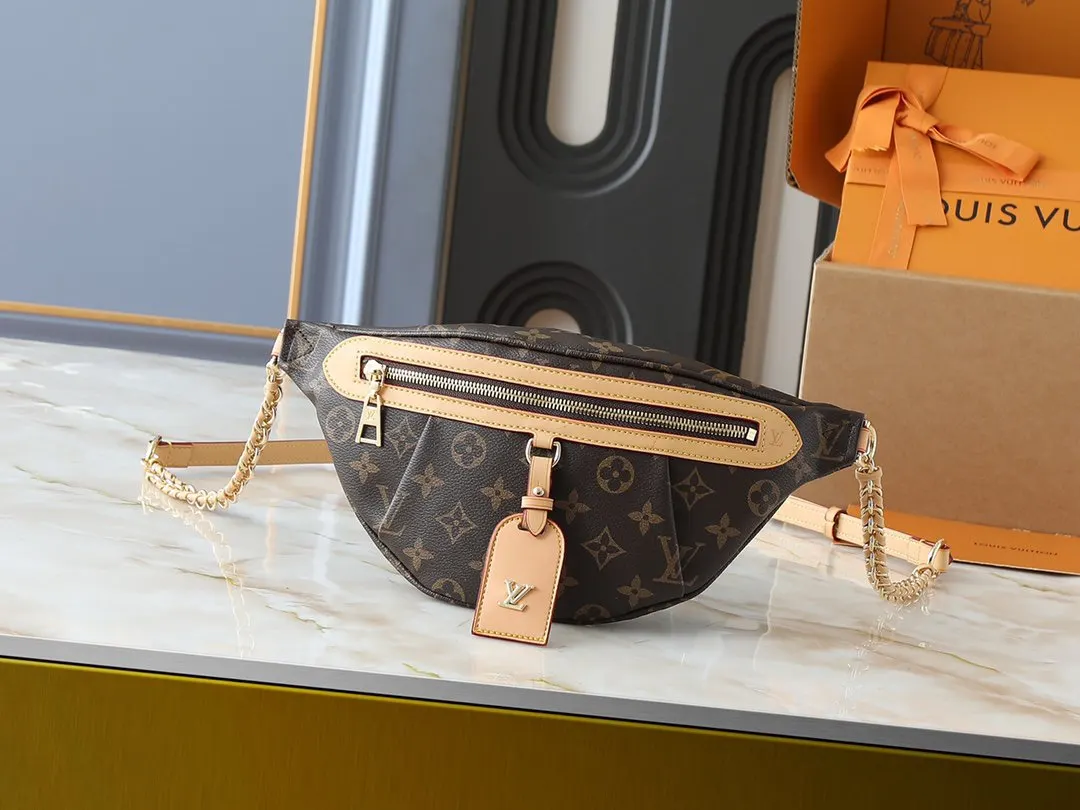 Gold Belt Bag Casual