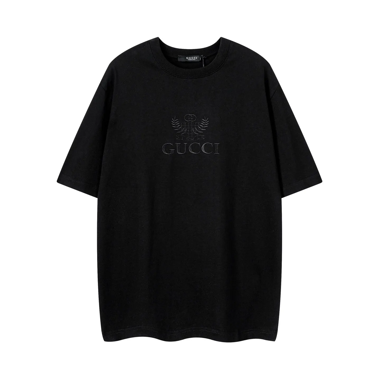 Gucci 雙G刺繡短袖T恤