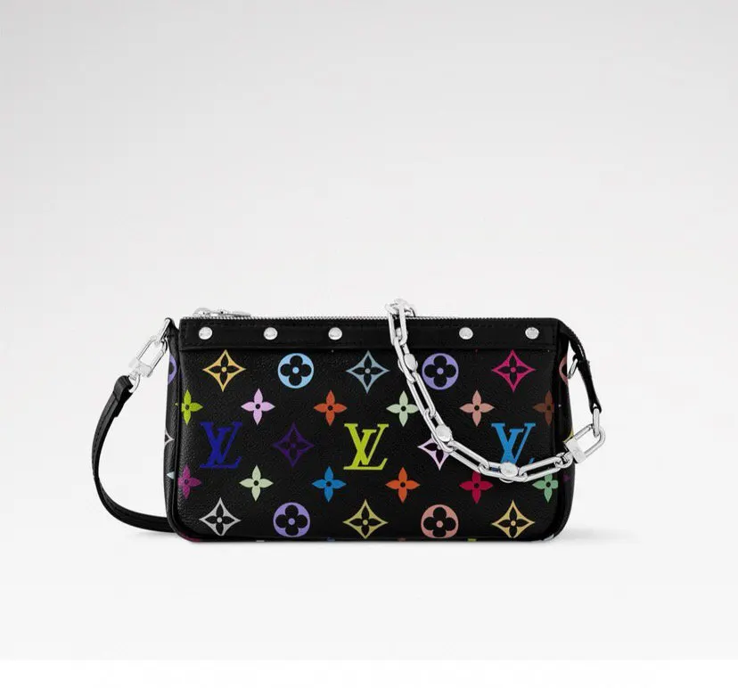 Louis Vuitton Chain Bag Leather
