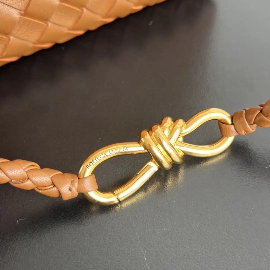 Bottega Veneta 金色 羊皮 斜挎包 轻便斜挎款