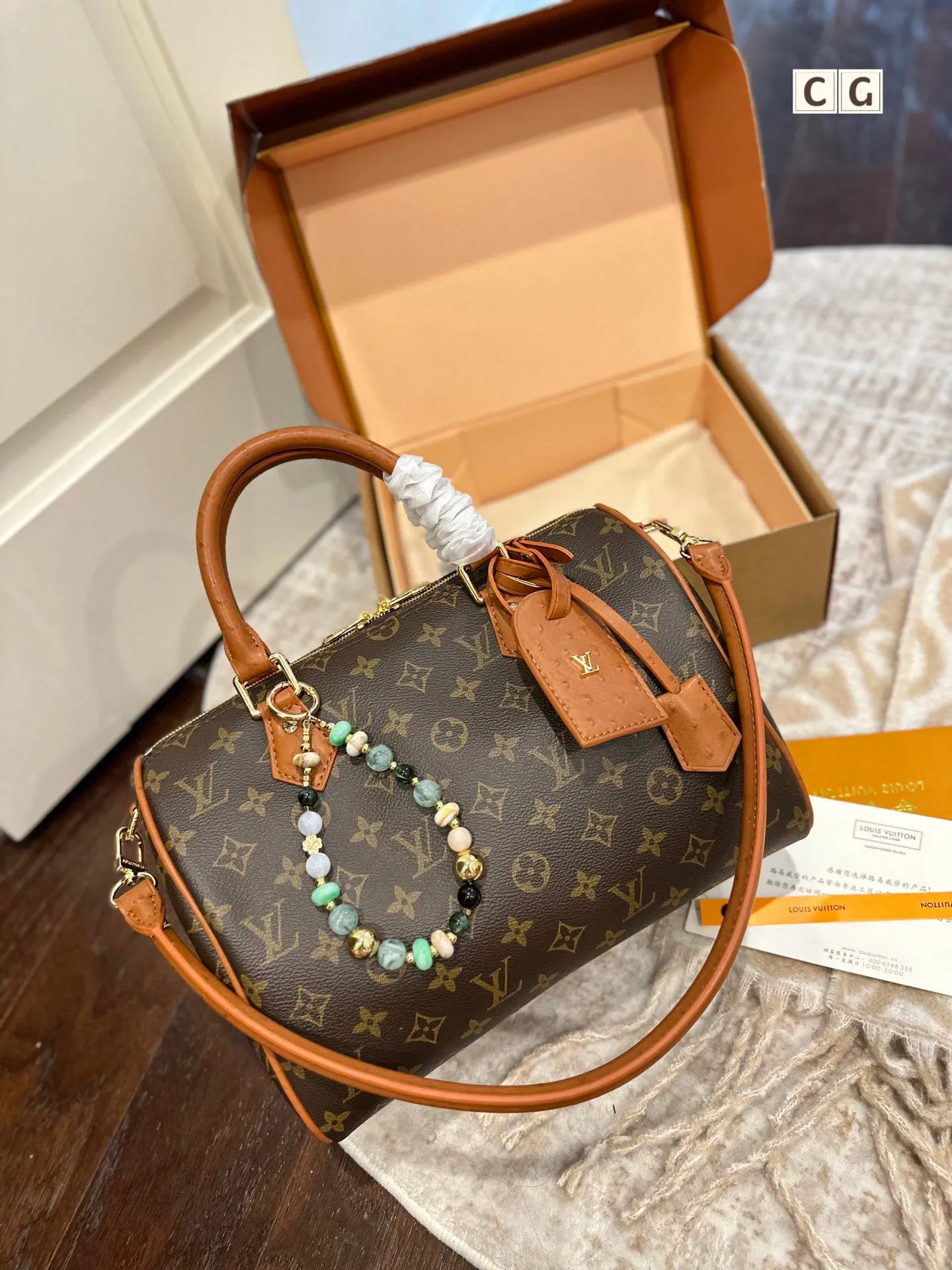LV Keepall 老花 旅行袋 大容量旅行款
