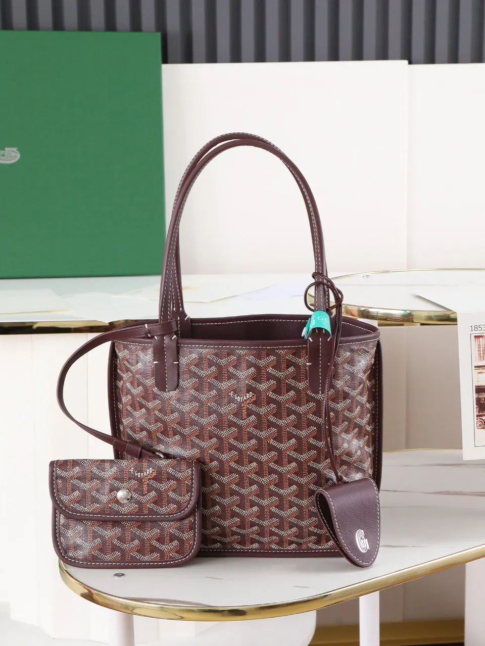 Goyard 小牛皮 手提包 通勤手提款