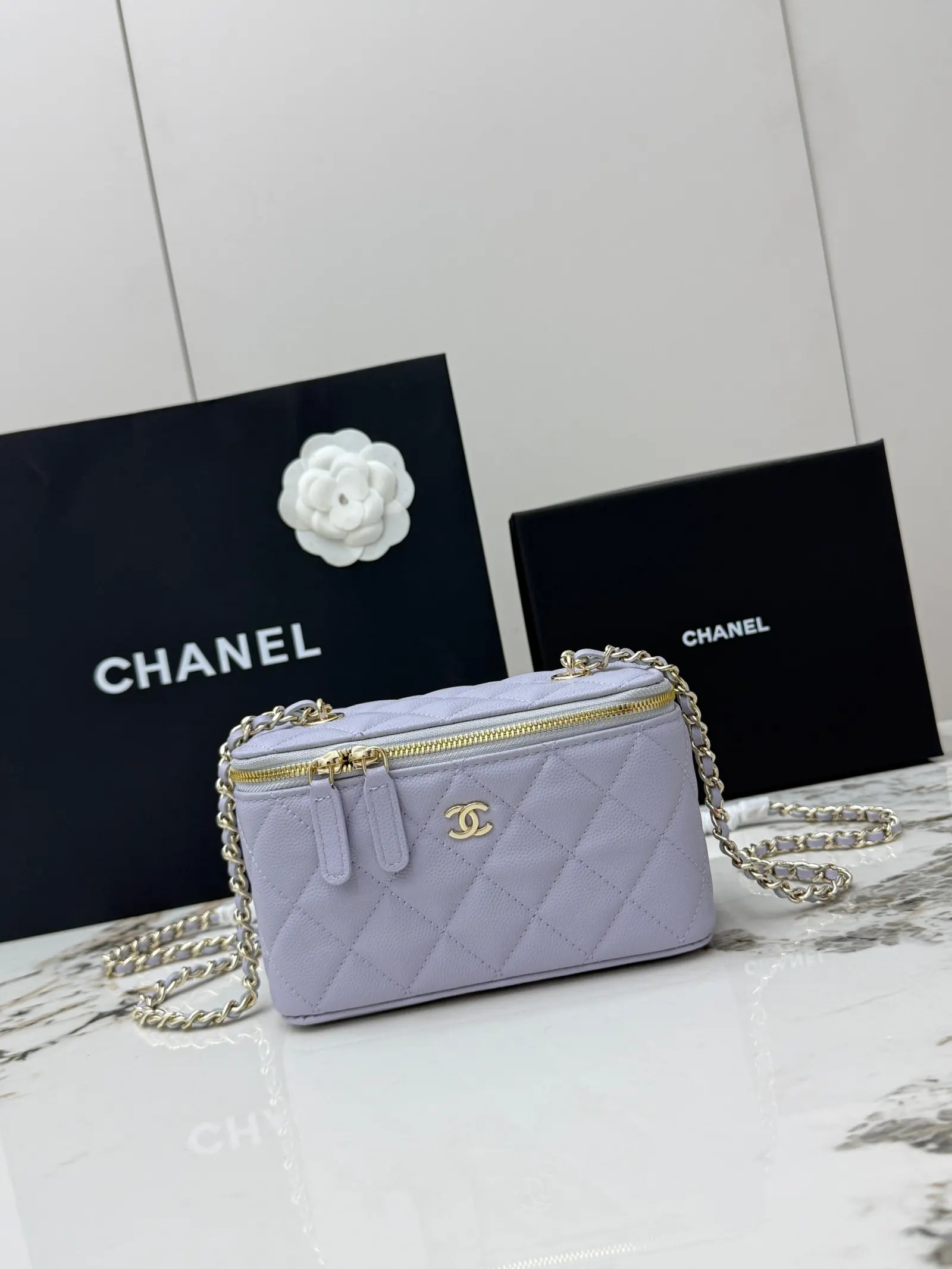 CHANEL 金色 牛皮 鏈條包 精致鏈條款