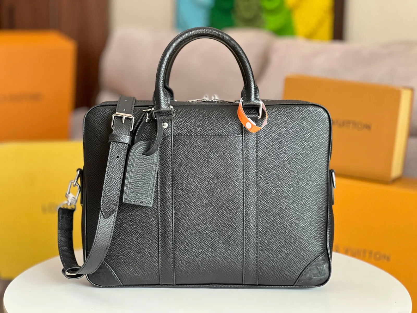 Organizer Pouch Travel Leather