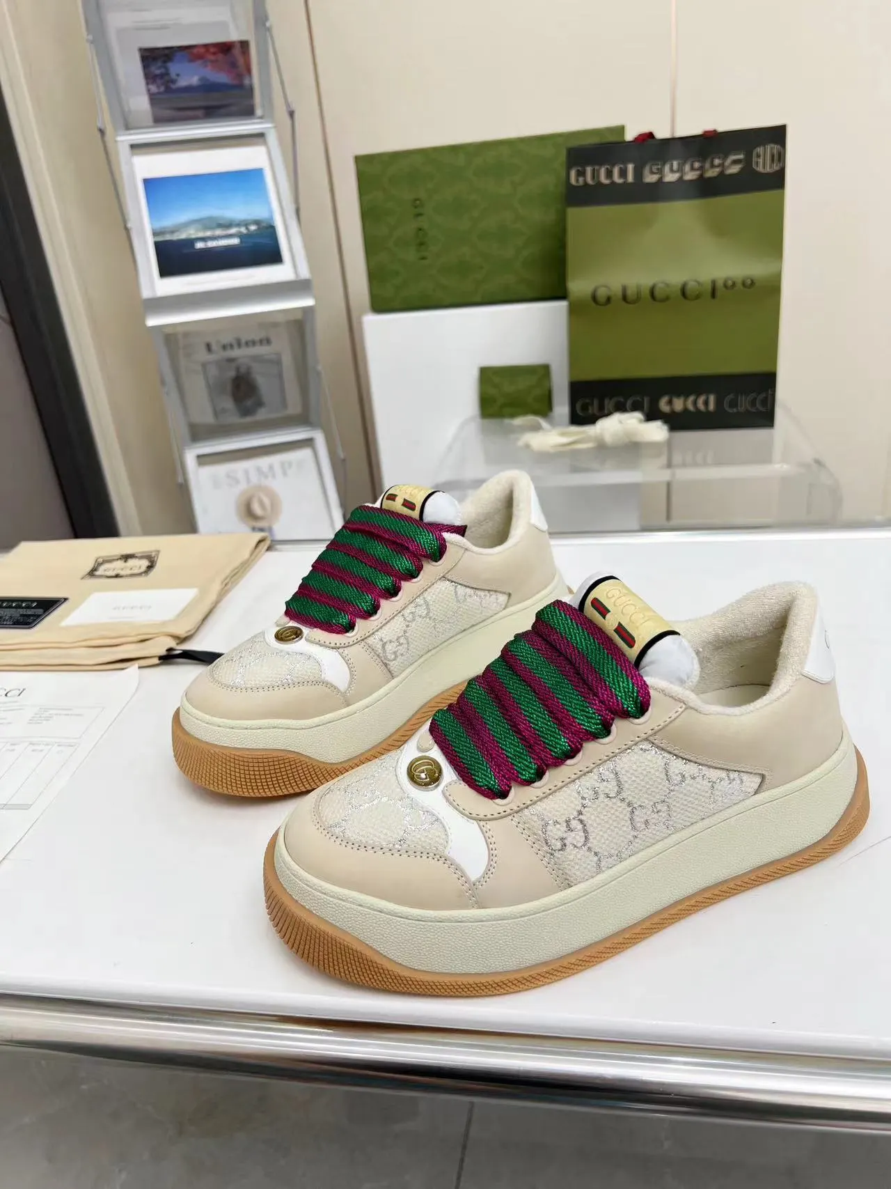 Gucci Logo休閒運動鞋 百搭款