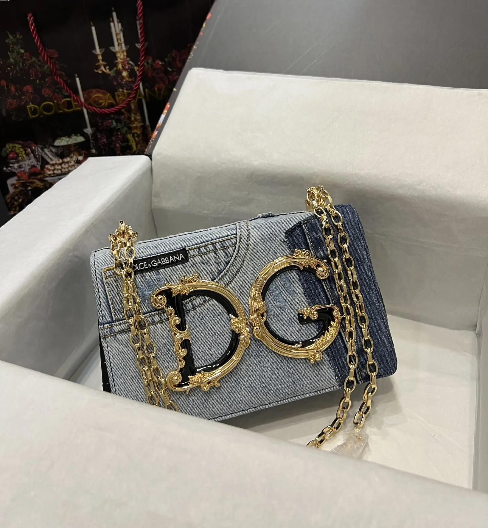 Chain Bag Leather