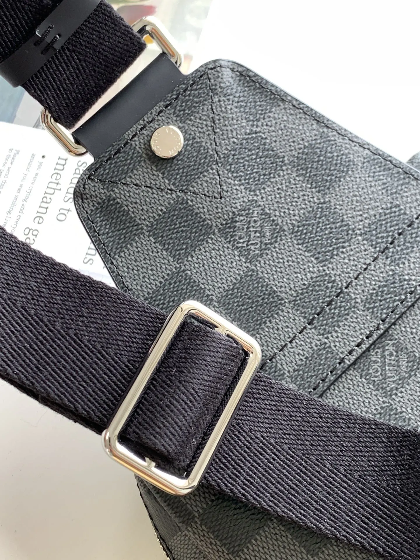 Monogram Belt Bag Casual Canvas
