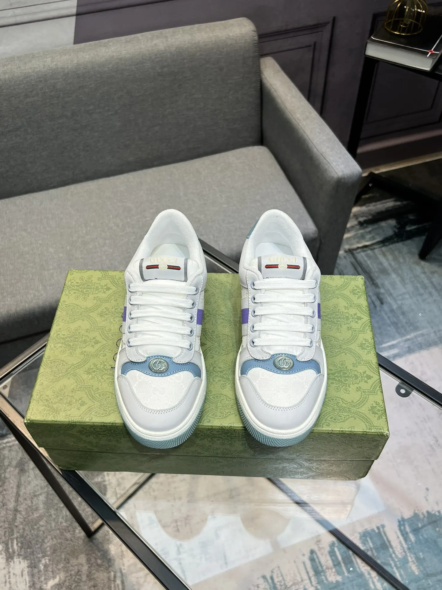 Gucci Logo休閒運動鞋 百搭款