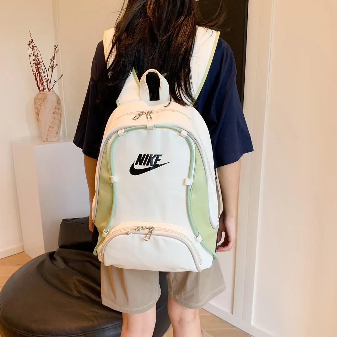 NIKE耐克 男女同款个性休閒户外大容量運動包 雙肩包 实用雙肩款