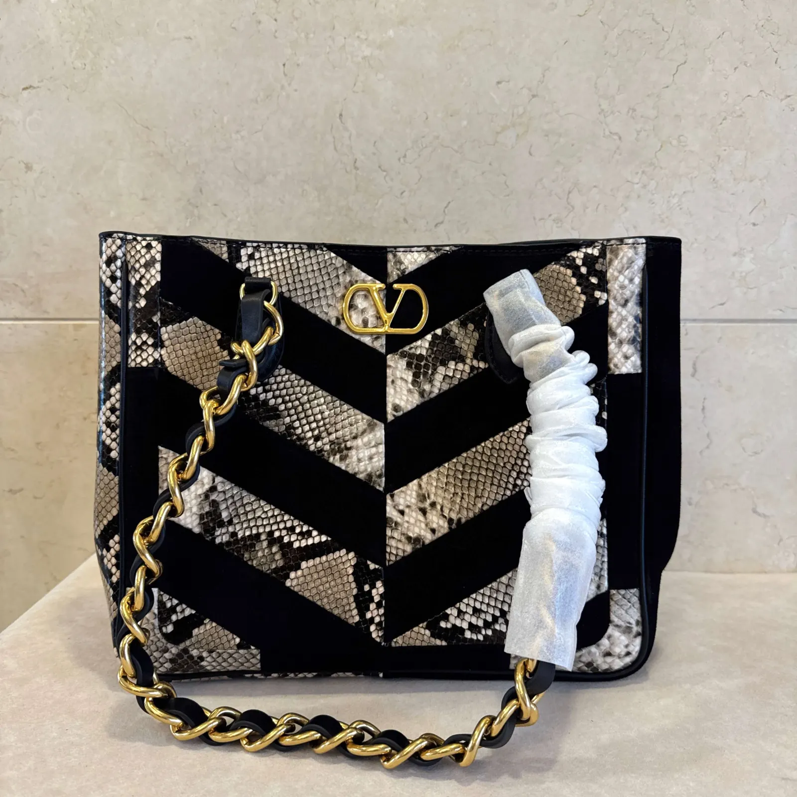 Gold Chain Bag