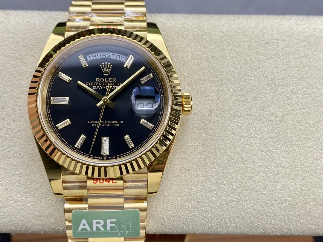 Rolex 元 ARF 劳力士黑冰糖 DD双历星 手表 经典