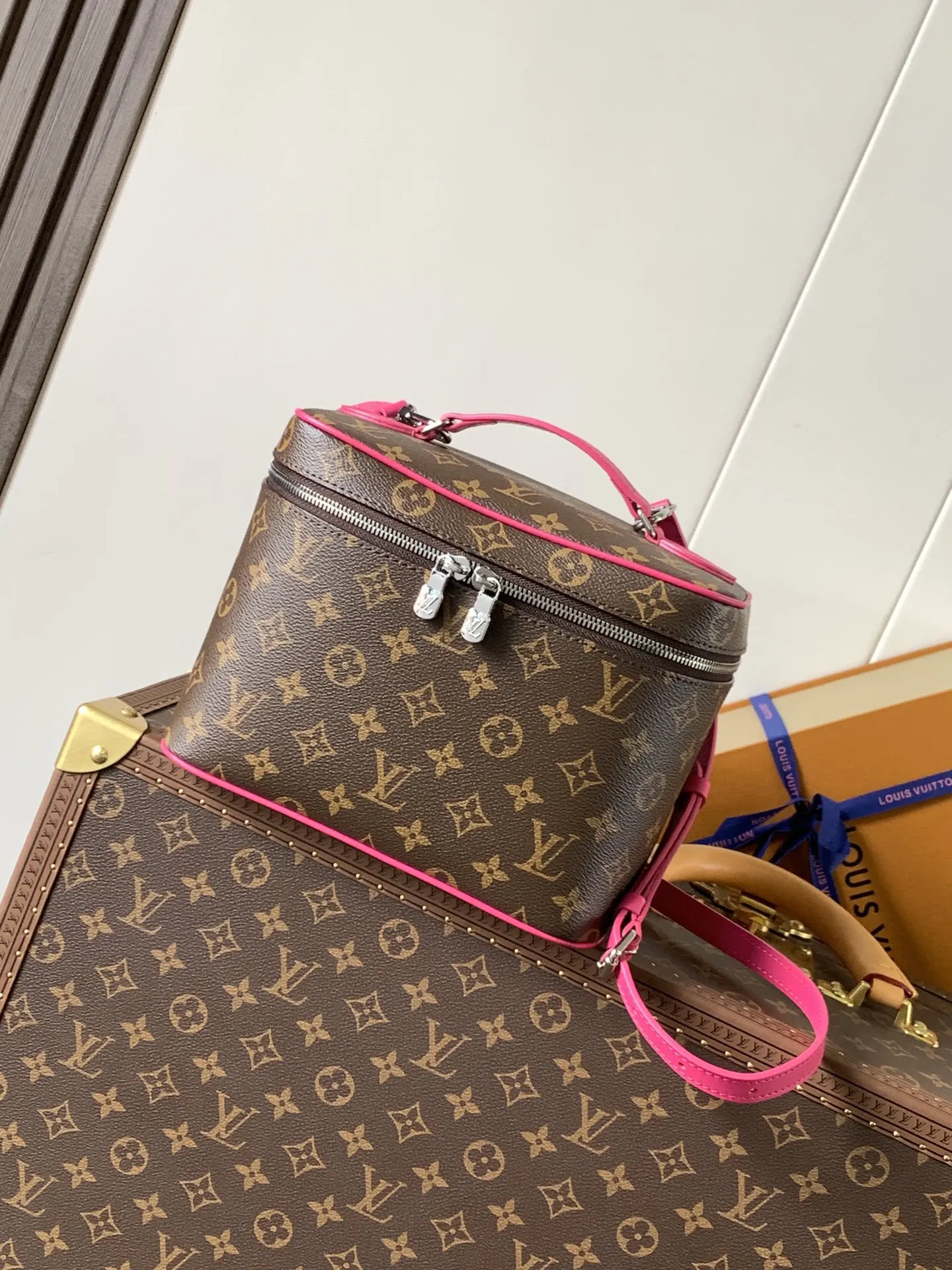 LV 藍綠配色 手袋