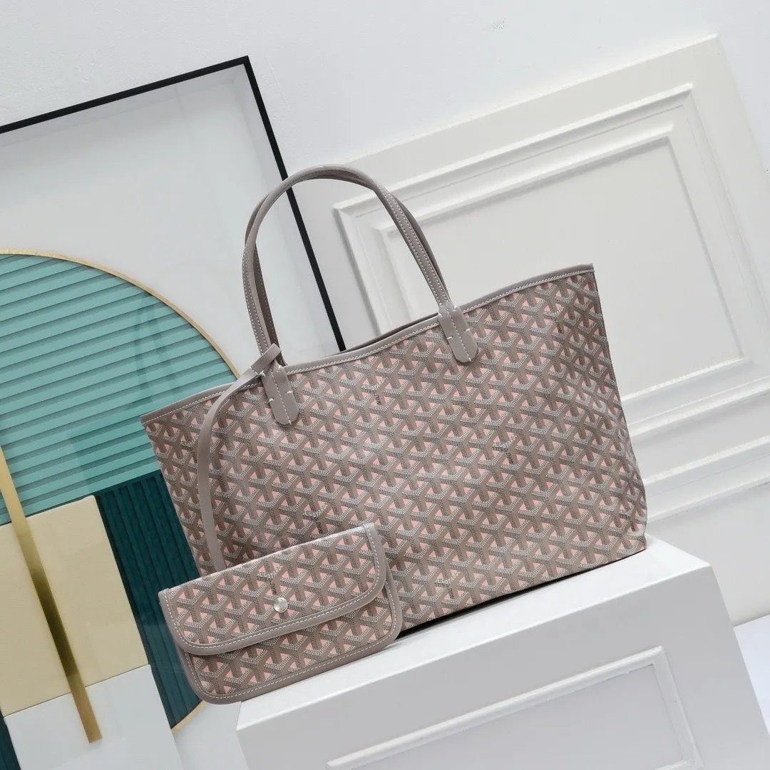 Goyard 藍色 粉色 帆布 腋下包 復古腋下背款